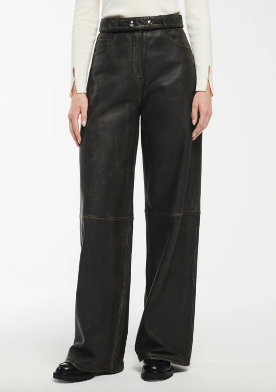STUDIO AR | Kaia Vintage Leather Pants