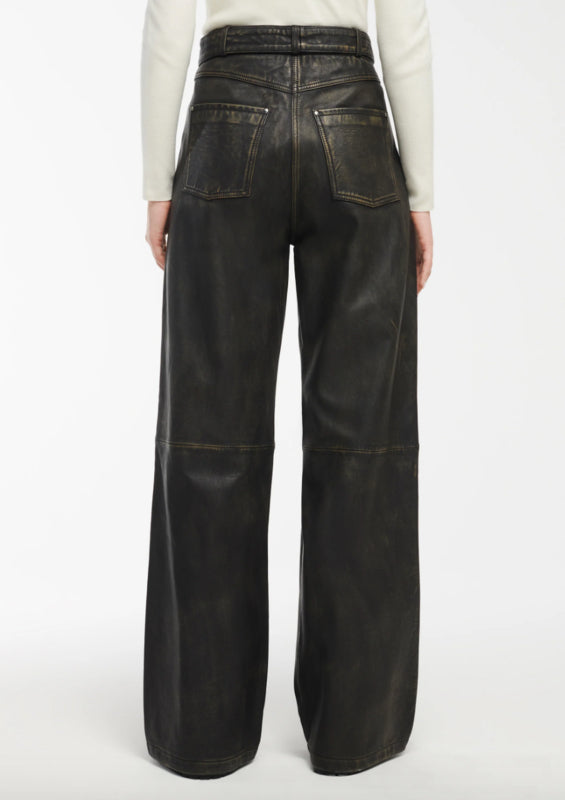 STUDIO AR | Kaia Vintage Leather Pants