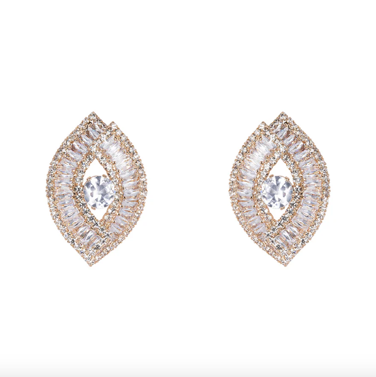 CLUB MANHATTAN | Serenity Studs Gold