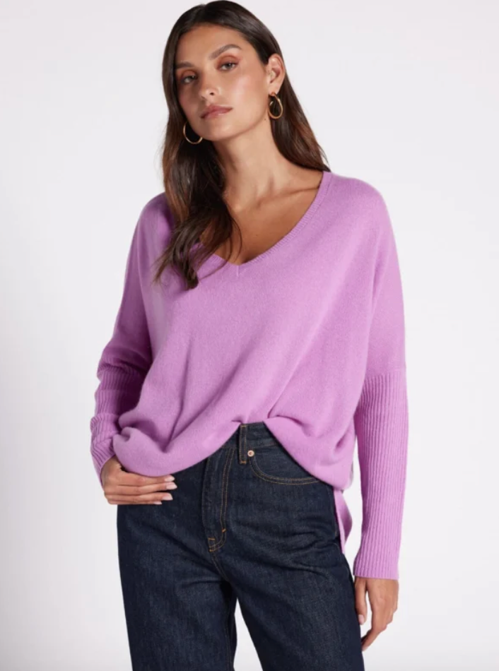NOT SHY | Cashmere trui Faustine