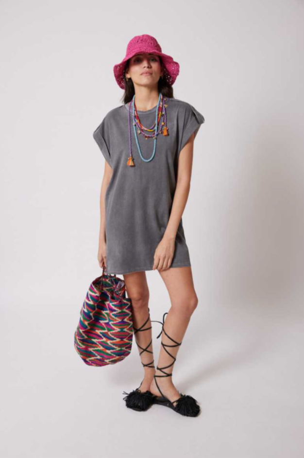 NOT SHY | Short Coton Dress