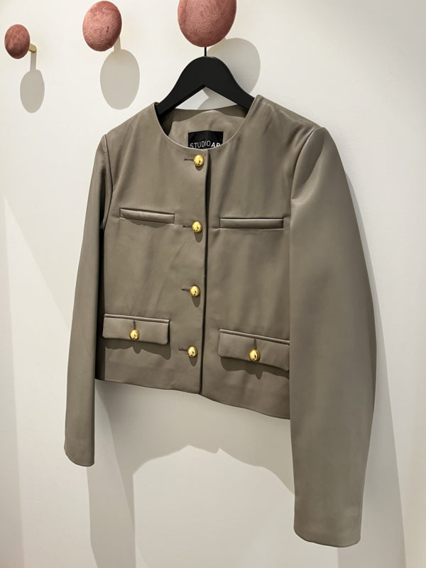 STUDIO AR | Magda Leather Jacket
