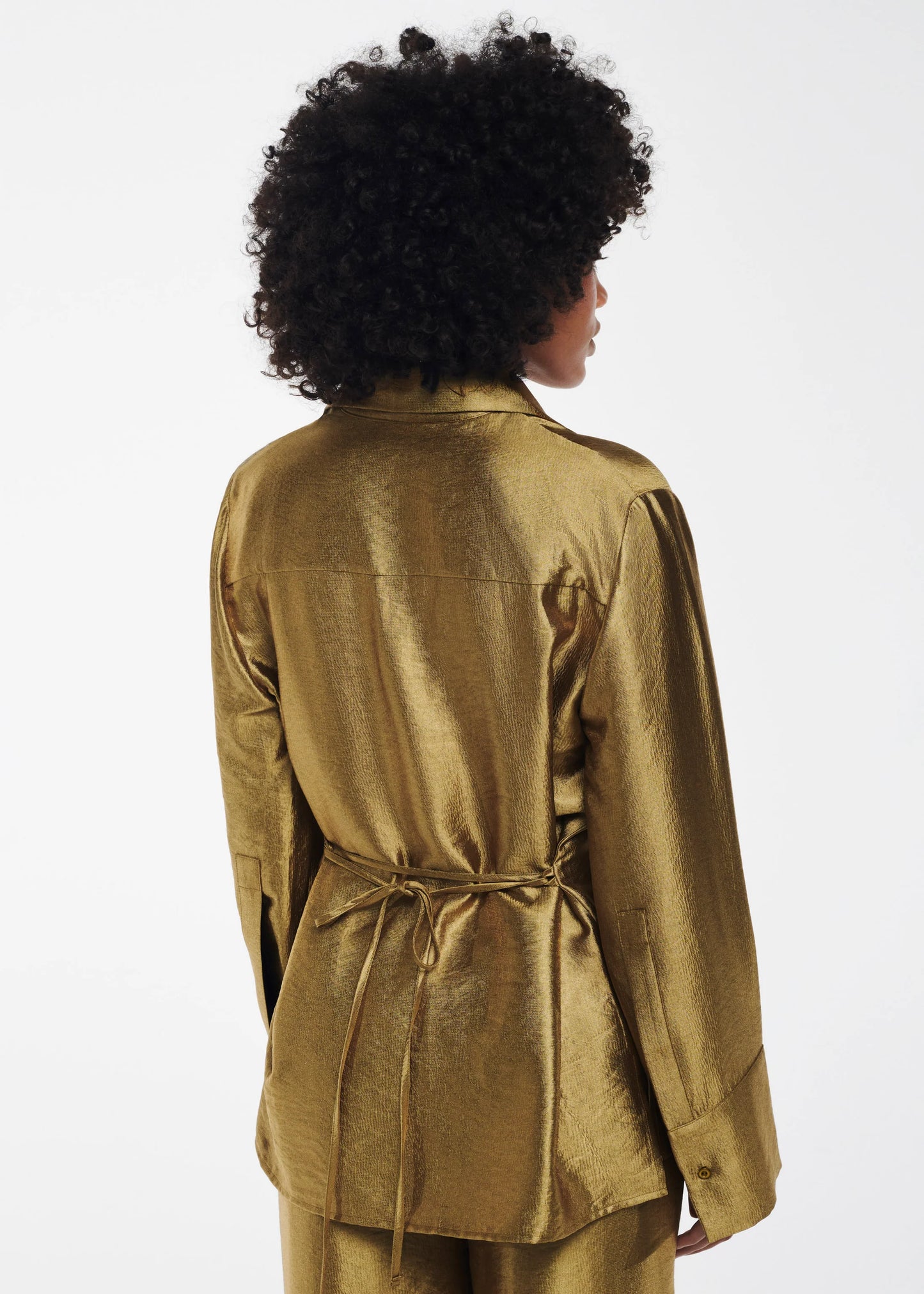 STUDIO AR | Ebonee Shiney Blouse