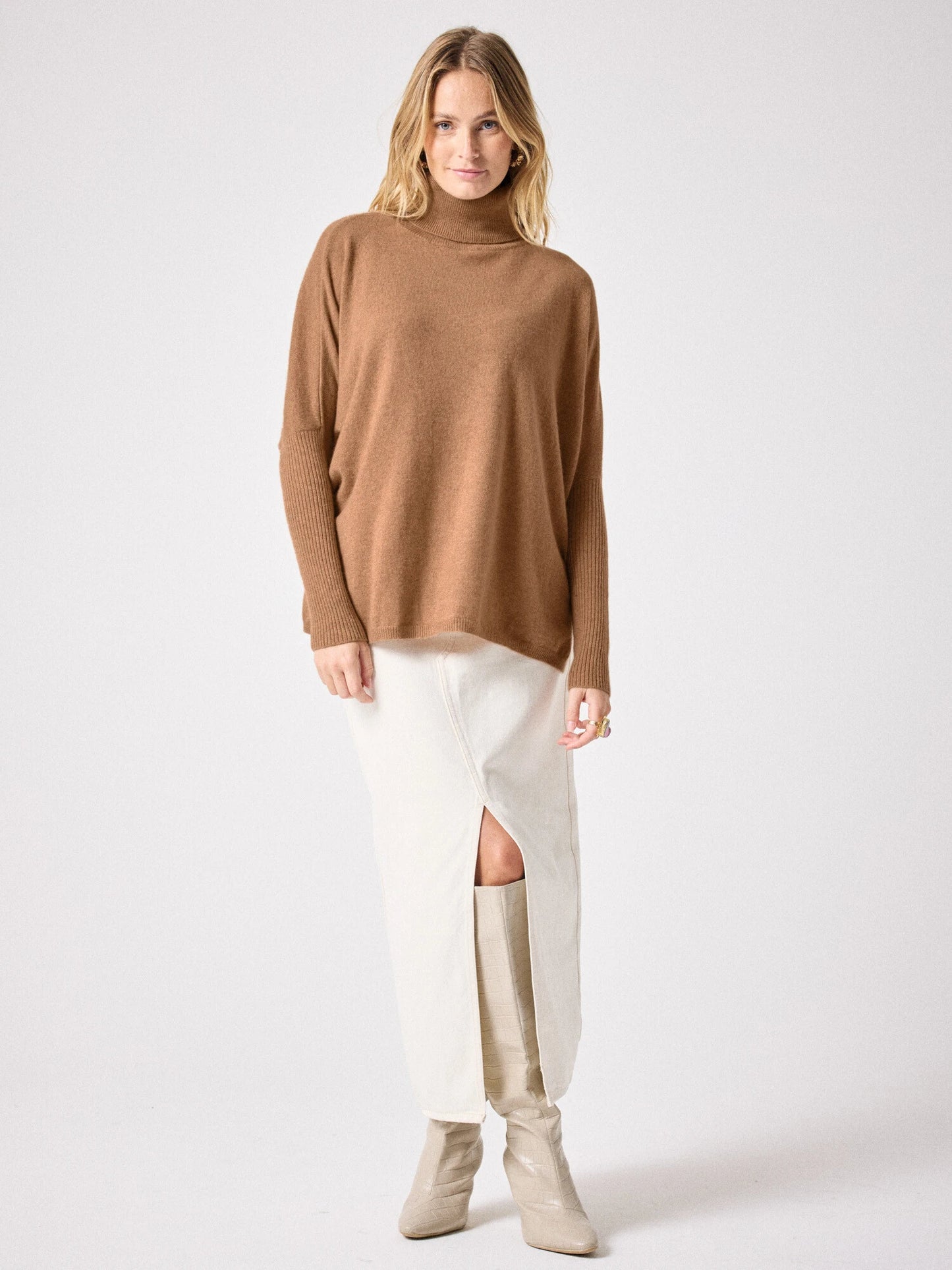 NOT SHY | Cashmere trui Margareth