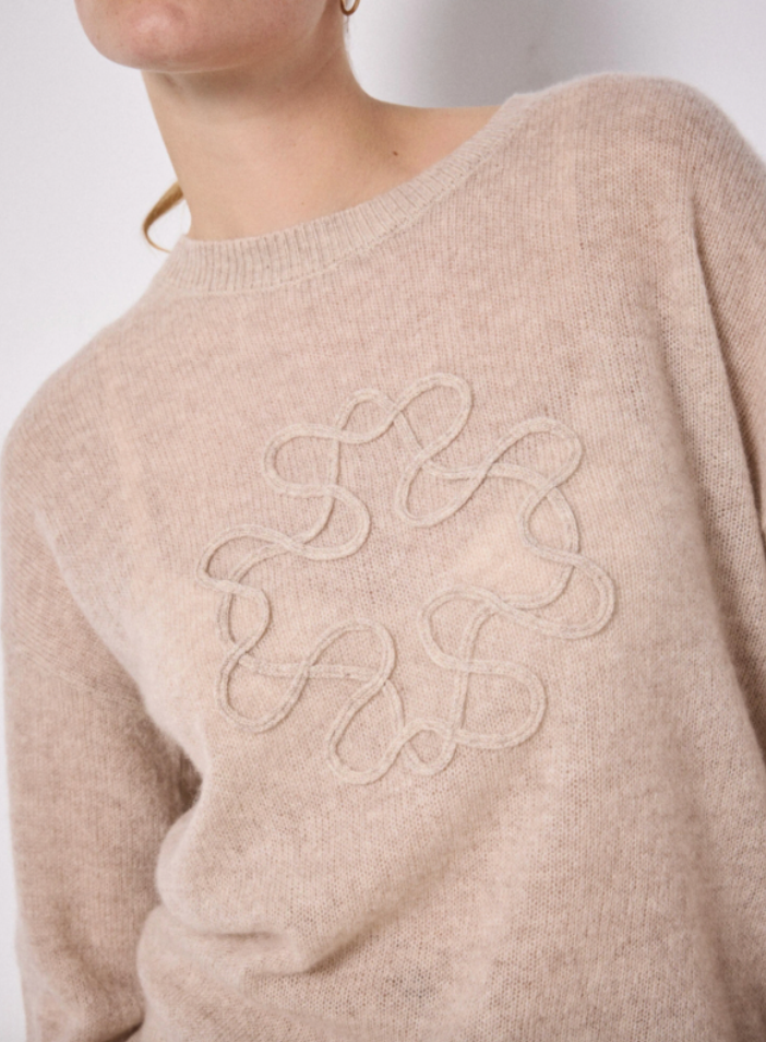 NOT SHY | Cashmere trui Sunstar