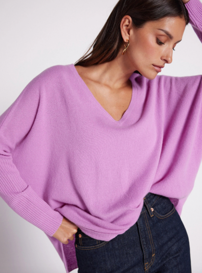 NOT SHY | Cashmere trui Faustine