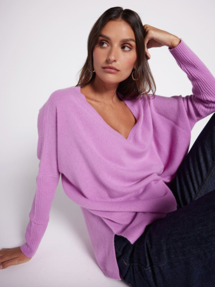 NOT SHY | Cashmere trui Faustine
